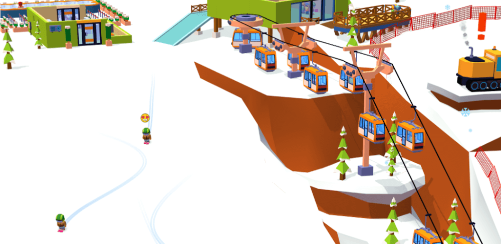 Ski Resort: Idle Snow Tycoon v2.5 MOD APK (Free Upgrades)