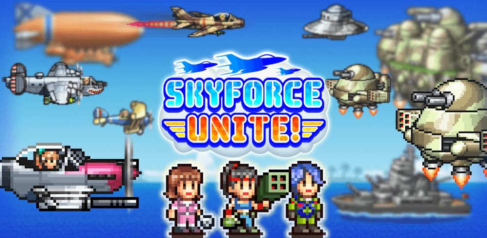 Skyforce Unite! v2.2.1.0 MOD APK (Unlimited Gold/Stamina)