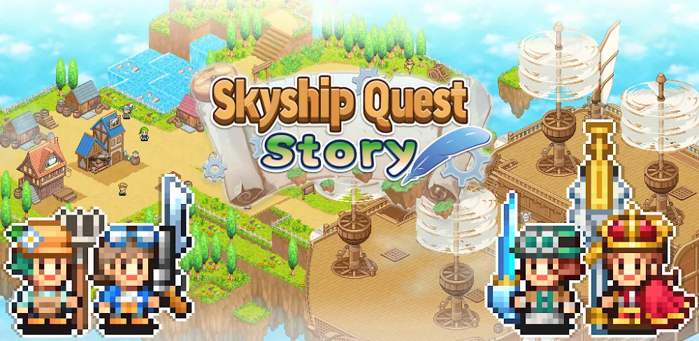 Skyship Quest Story v1.1.1.8 MOD APK (Menu, Unlimited All)