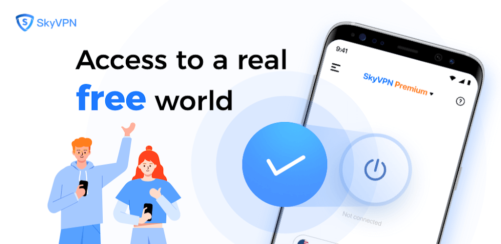 SkyVPN v2.2.4.8 APK + MOD (Premium Unlocked)