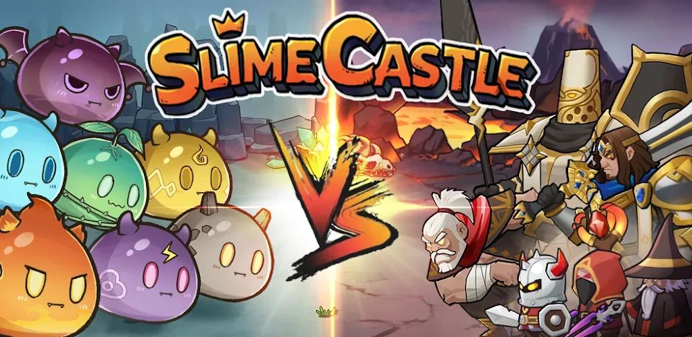 Slime Castle v2.2.9.7 MOD APK (Damage Multiplier, God Mode, Unlimited Gems)