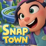 Snap Town : Your City v1.1.0.9 MOD APK (Menu, Currency, Speed, Exp Multiplier)