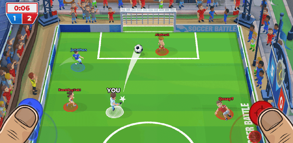 Soccer Battle MOD APK v1.1.57.5 (Free Purchase, Unlocked Characters)
