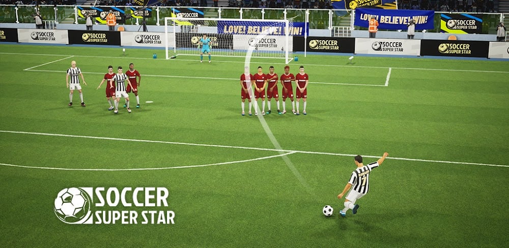 Soccer Super Star v0.0.3.63 MOD APK (Auto-Win, Free Rewind, No Ads)