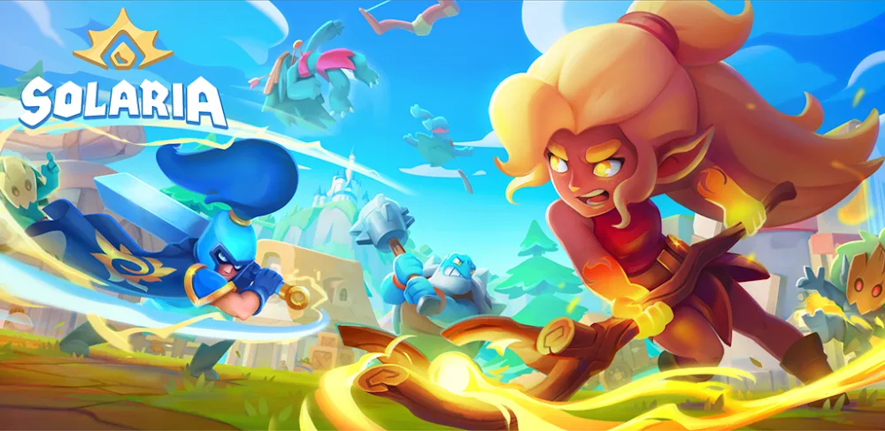 Solaria: Dawn of Heroes v0.0.24.5 MOD APK (Menu, . High Character Speed, Critical Rate)