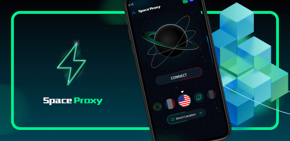 Space Proxy: Fast & Stable v1.1.0.3 MOD APK (Premium Unlocked)