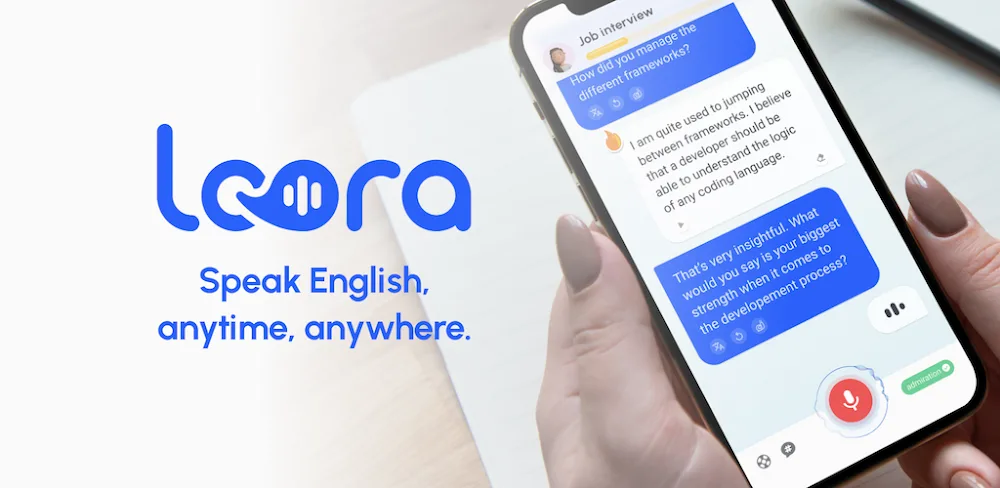 Speak English with Loora AI v2.2.15.0 MOD APK (Premium Unlocked)