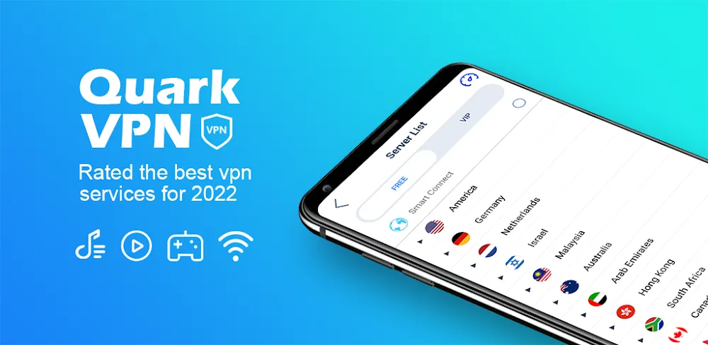 Speedy Quark VPN v2.2.3.0 MOD APK (Premium Unlock)