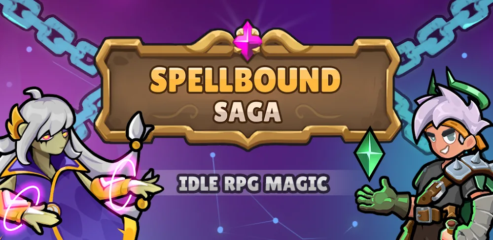 Spellbound Saga Idle RPG Magic v0.0.8.6.1 MOD APK (Damage Multiplier, God Mode)