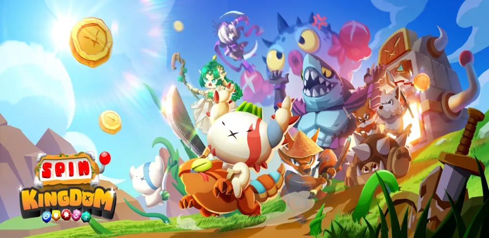 Spin Kingdom v1.1.112 MOD APK (Menu, Damage & Defense Multiplier)