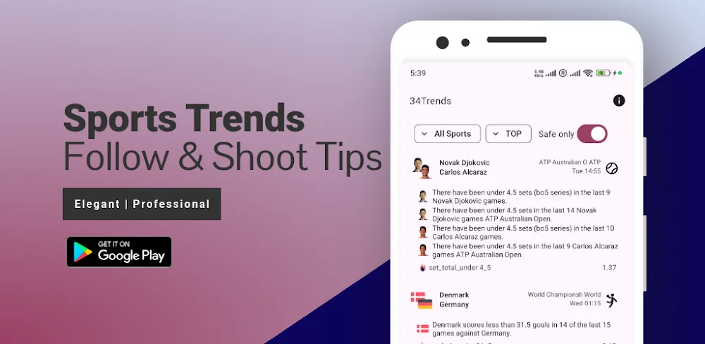 Sports Betting Tips v1.1.5.20 MOD APK (Premium Unlocked)