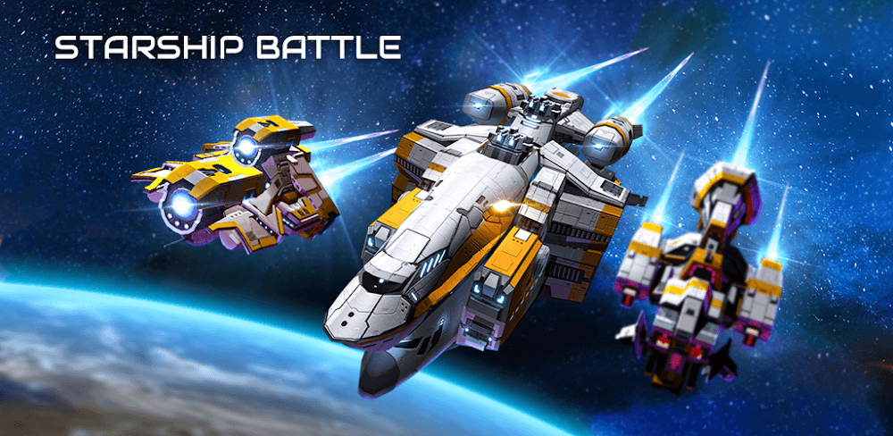 Starship Battle MOD APK v2.2.3.6 (Unlimited Diamonds/Minerals)