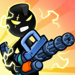 Stickman and Gun: Zombie War v1.1.0.7 MOD APK (Godmode/Unlimited Ammo)