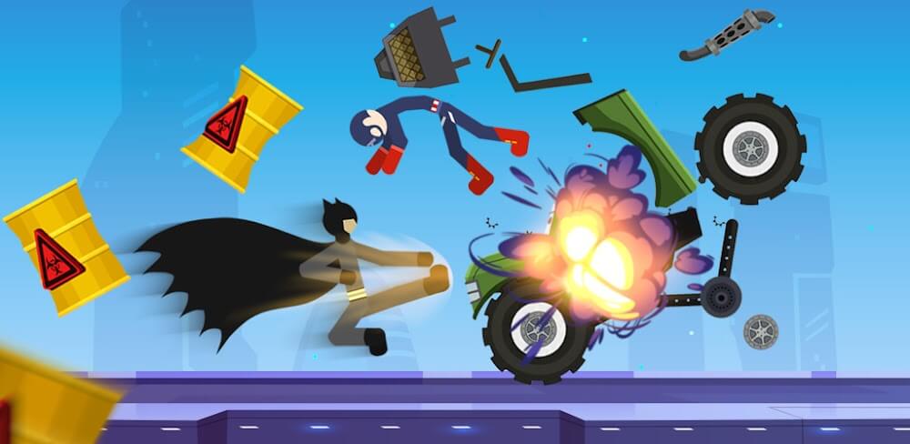 Stickman Break Ragdoll Bone v1.1.0.16 MOD APK (Unlimited Coin)