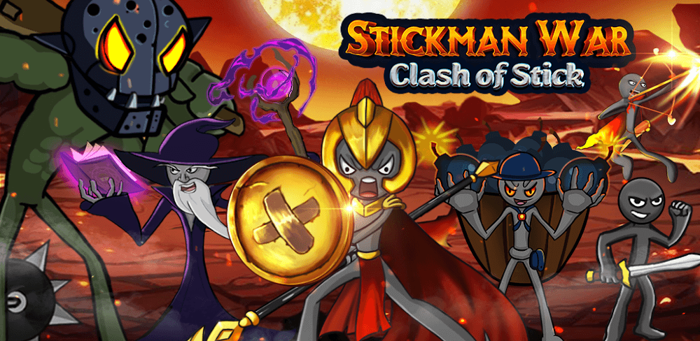Stickman War: Clash of Stick v1.1.3.3 MOD APK (Unlimited Money)