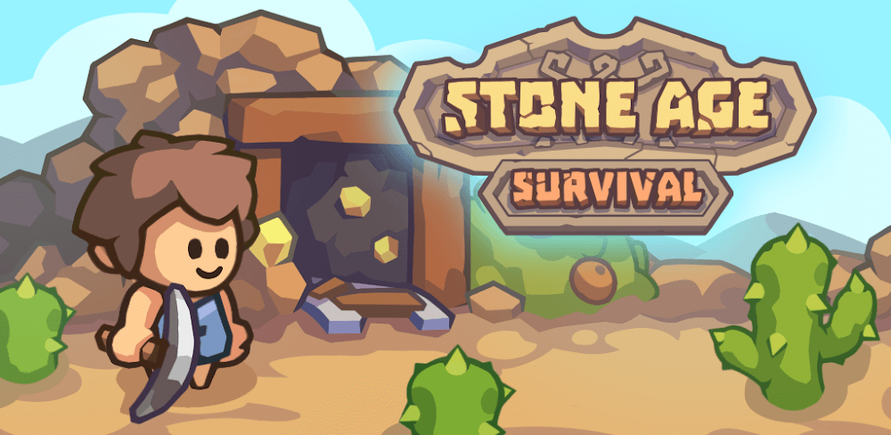 Stone Age Survival v1.1.177 MOD APK (Unlimited Gems, Tickets)