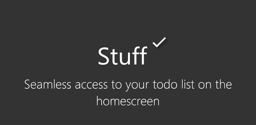 Stuff – To Do List Widget v6.6.0.1 MOD APK (Premium Unlocked)