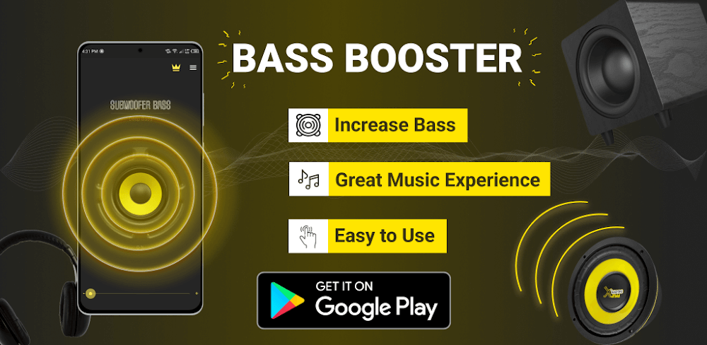 Subwoofer Bass v3.3.5.9 MOD APK (Premium Unlocked)