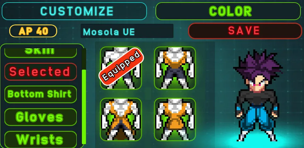 Super Warrior Adventure v8.8.0.4 MOD APK (Menu, Unlimited Coins, Auto Win)