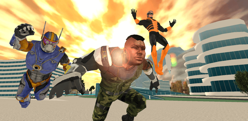 Superheroes City v1.1.8.3 MOD APK (Unlimited Upgrade Points)