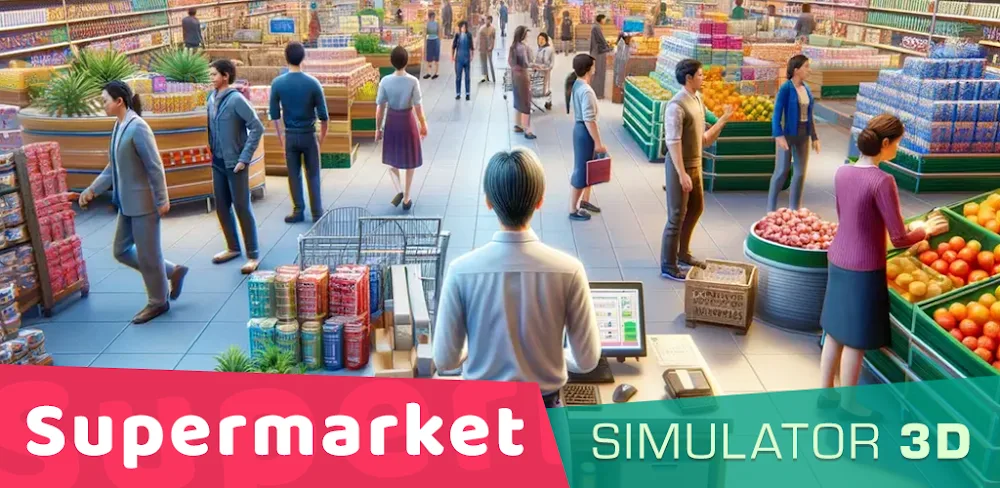 Supermarket Manager Simulator v1.1.2.7 MOD APK (Unlimited Money)