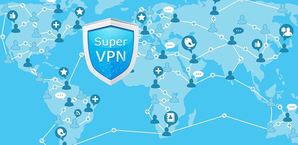 SuperVPN v3.3.1.3 MOD APK (Premium Unlocked)