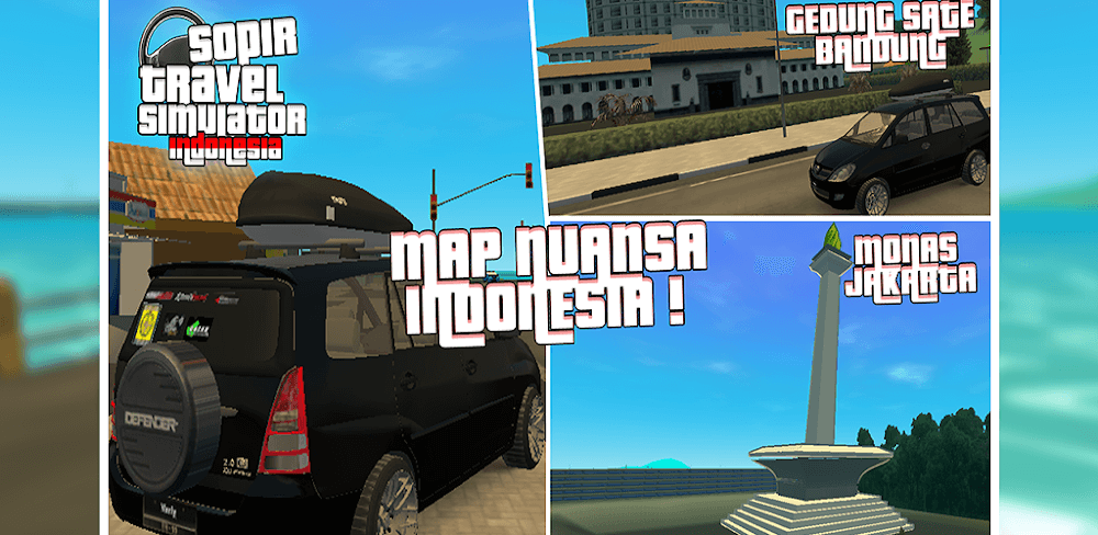 Supir Travel Simulator Indo v1.5 MOD APK (Unlimited Money)