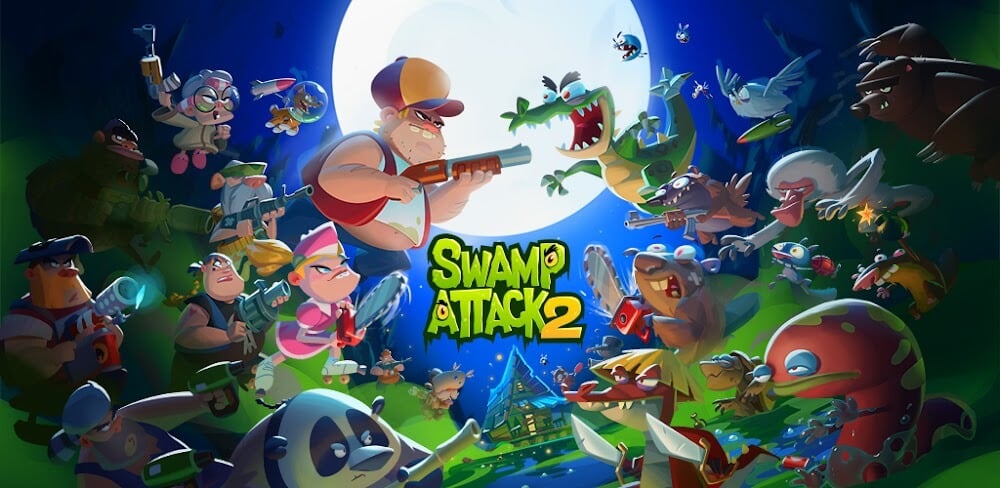 Swamp Attack 2 v1.1.1.7 MOD APK (Unlimited Money)