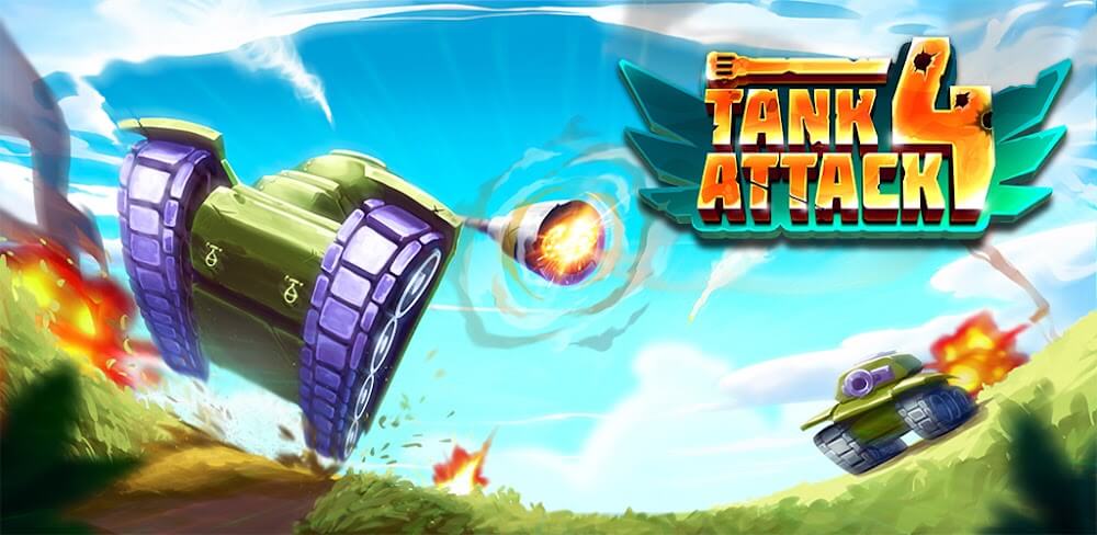 Tank Attack 4 v1.1.4.1 MOD APK (Dumb Enemy)