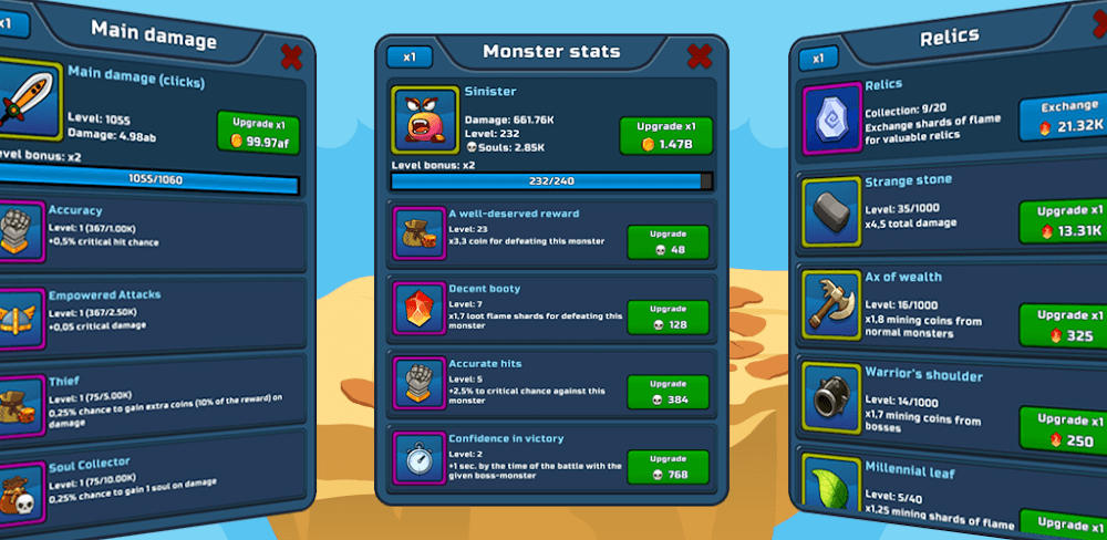 Tap Hero: Idle RPG Clicker v0.0.8.30 MOD APK (High Reward)