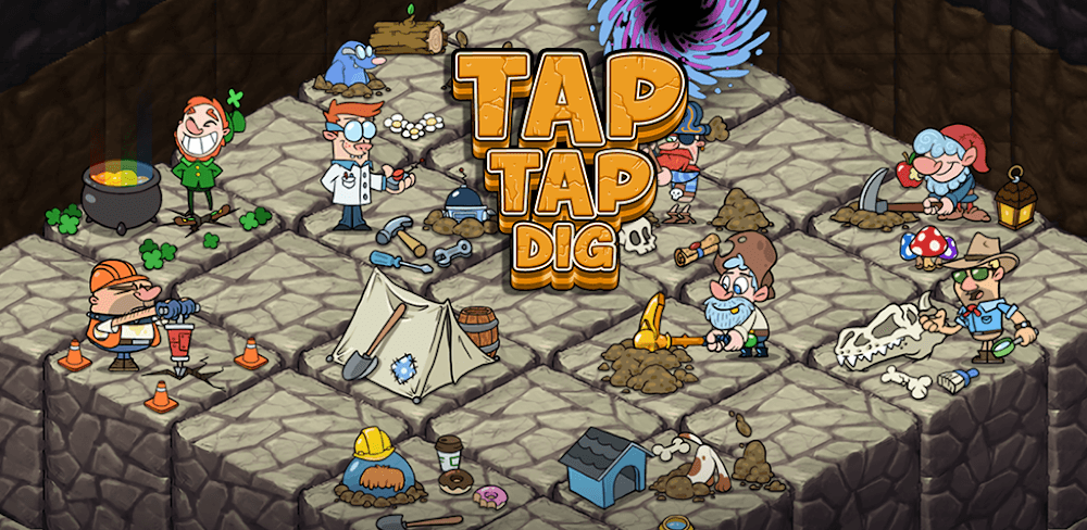 Tap Tap Dig v2.2.2.5 MOD APK (Unlimited Money, No Skill CD)