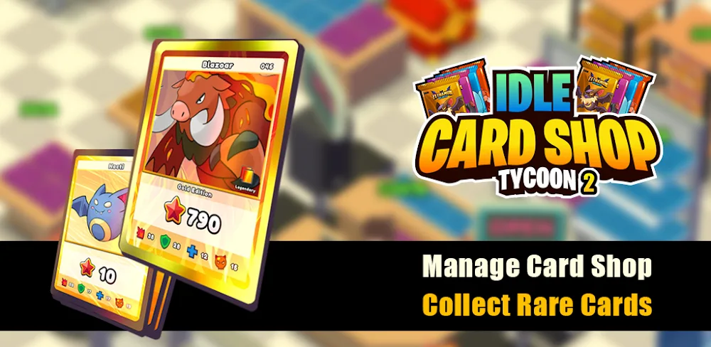 TCG Card Shop Tycoon 2 v132 MOD APK (Menu, Free Upgrade, Ad Rewards, Diamond)