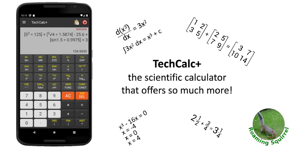 TechCalc+ Calculator v5.5.2.6 APK (Full Paid)