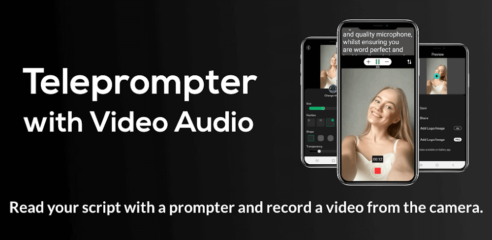 Teleprompter v3.3.0.27 MOD APK (Premium Unlocked)