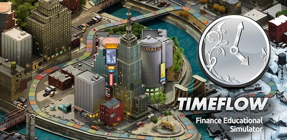 Timeflow Business Tycoon v13.13.1.16 MOD APK (Free Purchases)