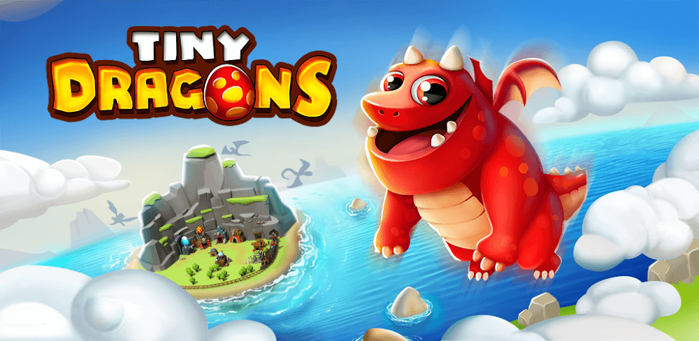 Tiny Dragons MOD APK v3.3.2.6 (Free Upgrades)