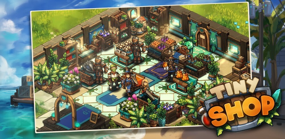 Tiny Shop v0.0.1.218 MOD APK (Menu, Free In-App Purchase)