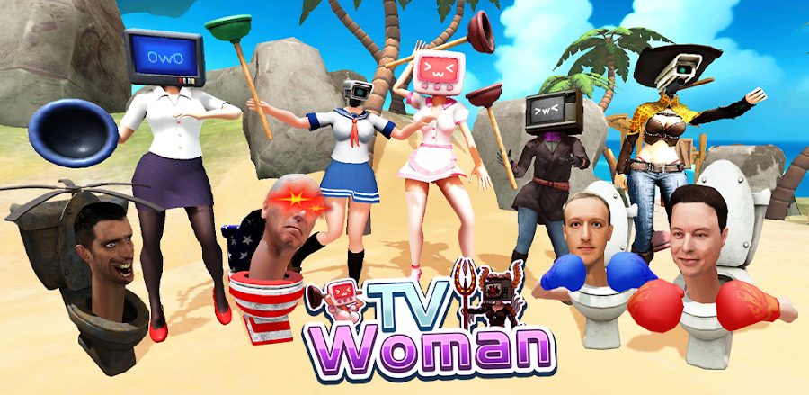 Camera TV Monster: War Games v1.1.1.3 MOD APK (God Mode)