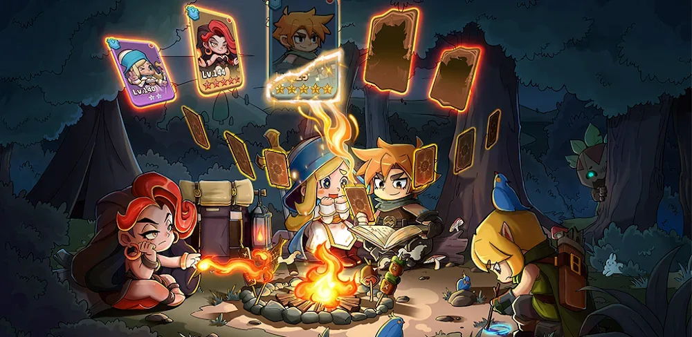 Top Heroes: Kingdom Saga v1.1.97.7 MOD APK (Menu, Game Speed)