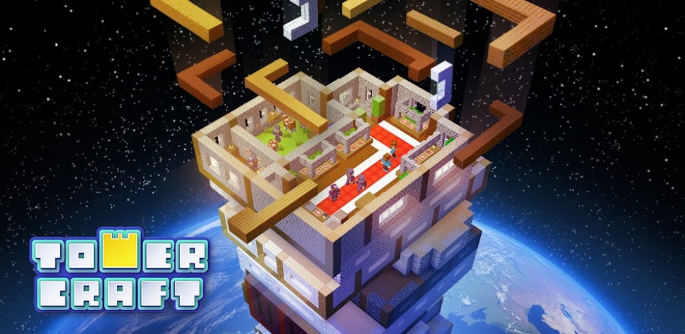 Tower Craft v1.1.10.23 MOD APK (Unlimited Gems, Chest Always Active)