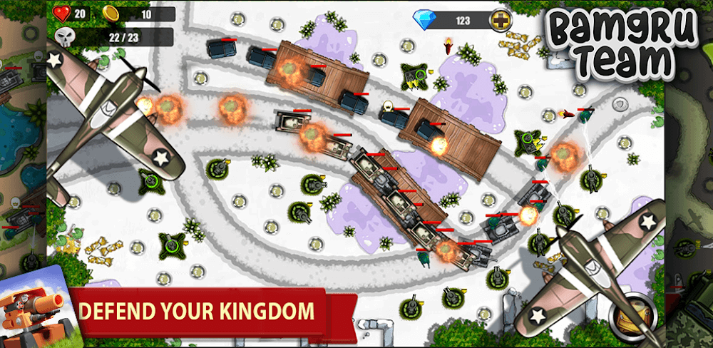TD – War Strategy Game MOD APK v2.2.3.68 (High Rewards, Free Cost)