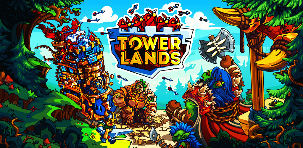 Towerlands v4.4.1.5 MOD APK (Free Shopping, Dumb Bot)