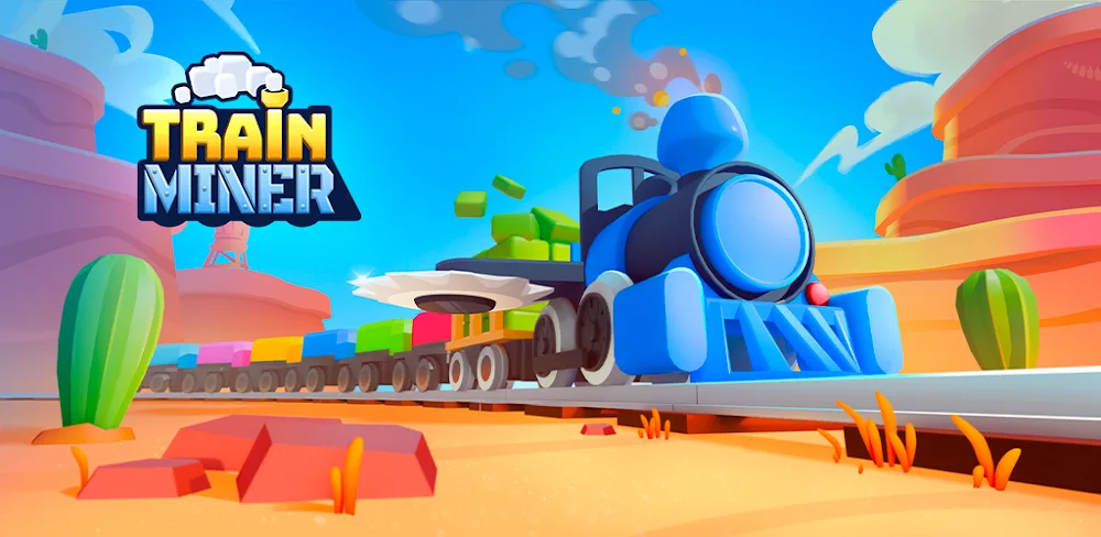 Train Miner: Idle Railway v4.4.5.12 MOD APK (Unlimited Money, No Ads)