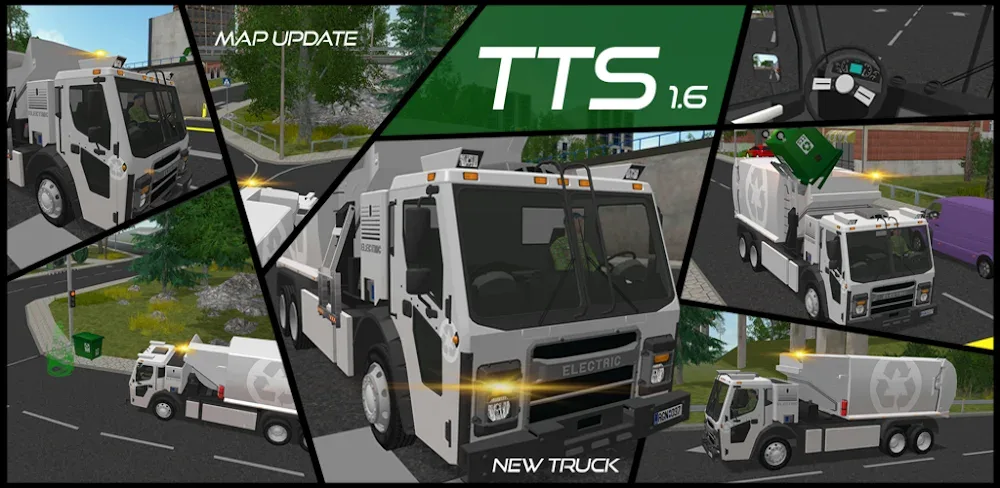 Trash Truck Simulator v1.1.7.1.1 MOD APK (Free Purchase)
