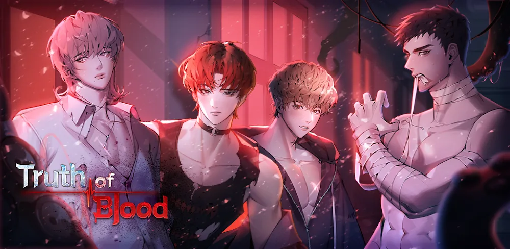 Truth of Blood: Thriller Otome v1.1.3.1 MOD APK (Free Premium Choices)
