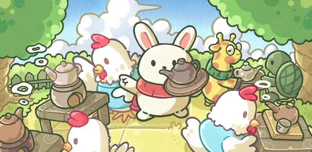 Tsuki Tea House Idle Journey v1.1.0.26 MOD APK (Carrot No Decrease, Gold Carrot Injection)