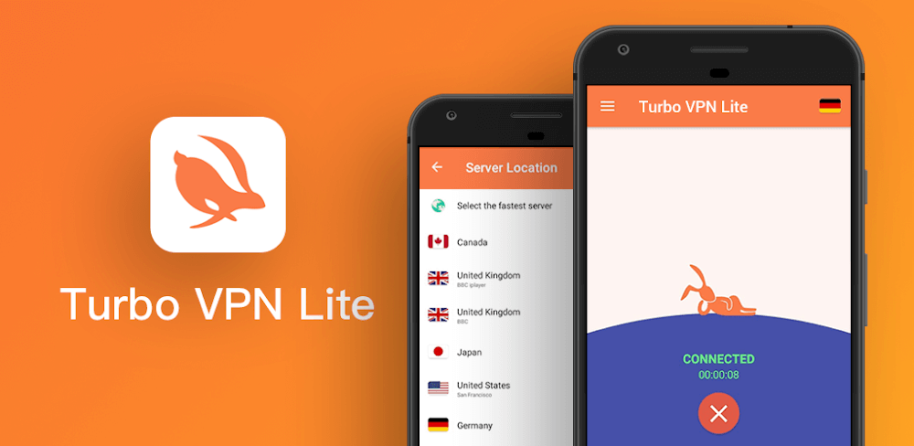 Turbo VPN Lite v1.1.4.9.1 MOD APK (Premium Unlocked)