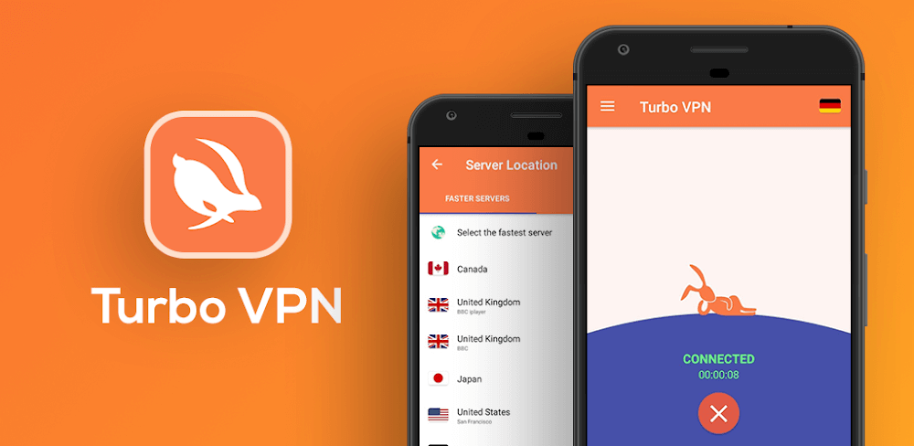 Turbo VPN v4.4.2.9.8 MOD APK (Premium Unlocked)
