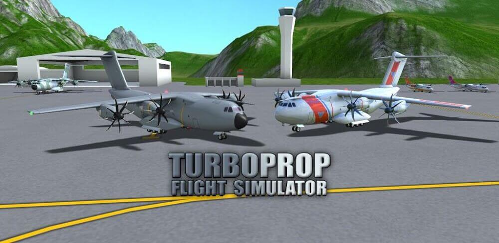 Turboprop Flight Simulator 3D MOD APK v1.1.34.1.1 (Unlimited Money)