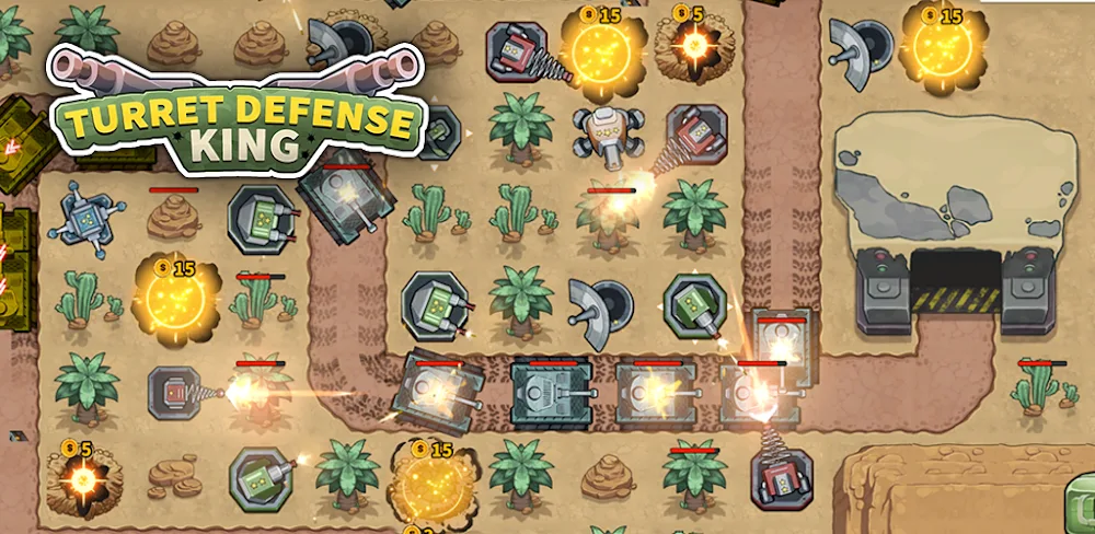 Turret Defense King v1.1.2.40 MOD APK (Menu, Currencies, Unlocked All)
